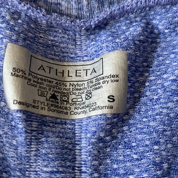 Athleta 1/4 Zip Size Small - Picture 2 of 5
